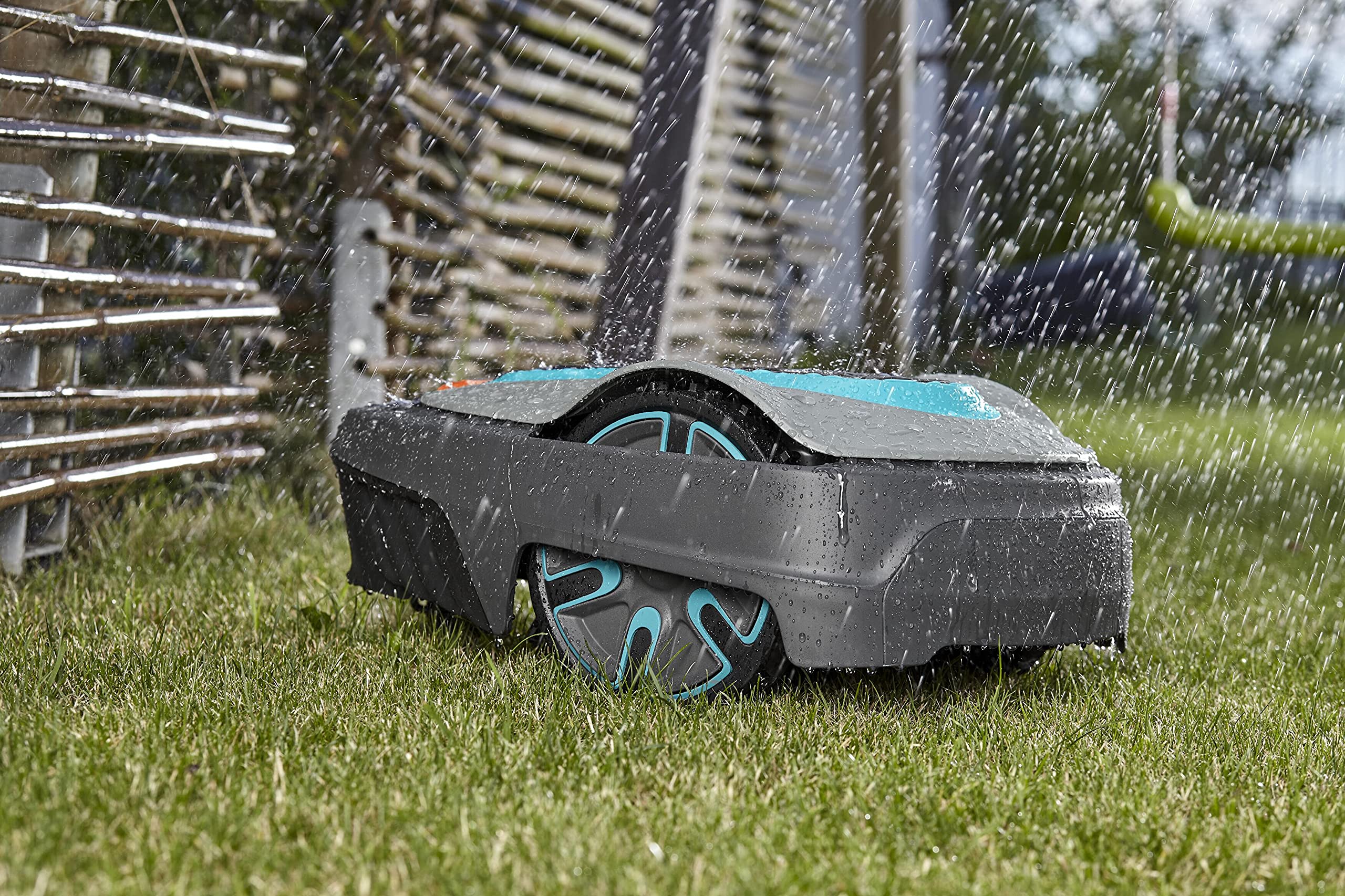 GARDENA 15002-41 SILENO City - Automatic Robotic Lawn Mower, with Bluetooth app and Boundary Wire, one of The quietest in its Class, for lawns up to 5400 Sq Ft, Made in Europe, Grey - Image 7