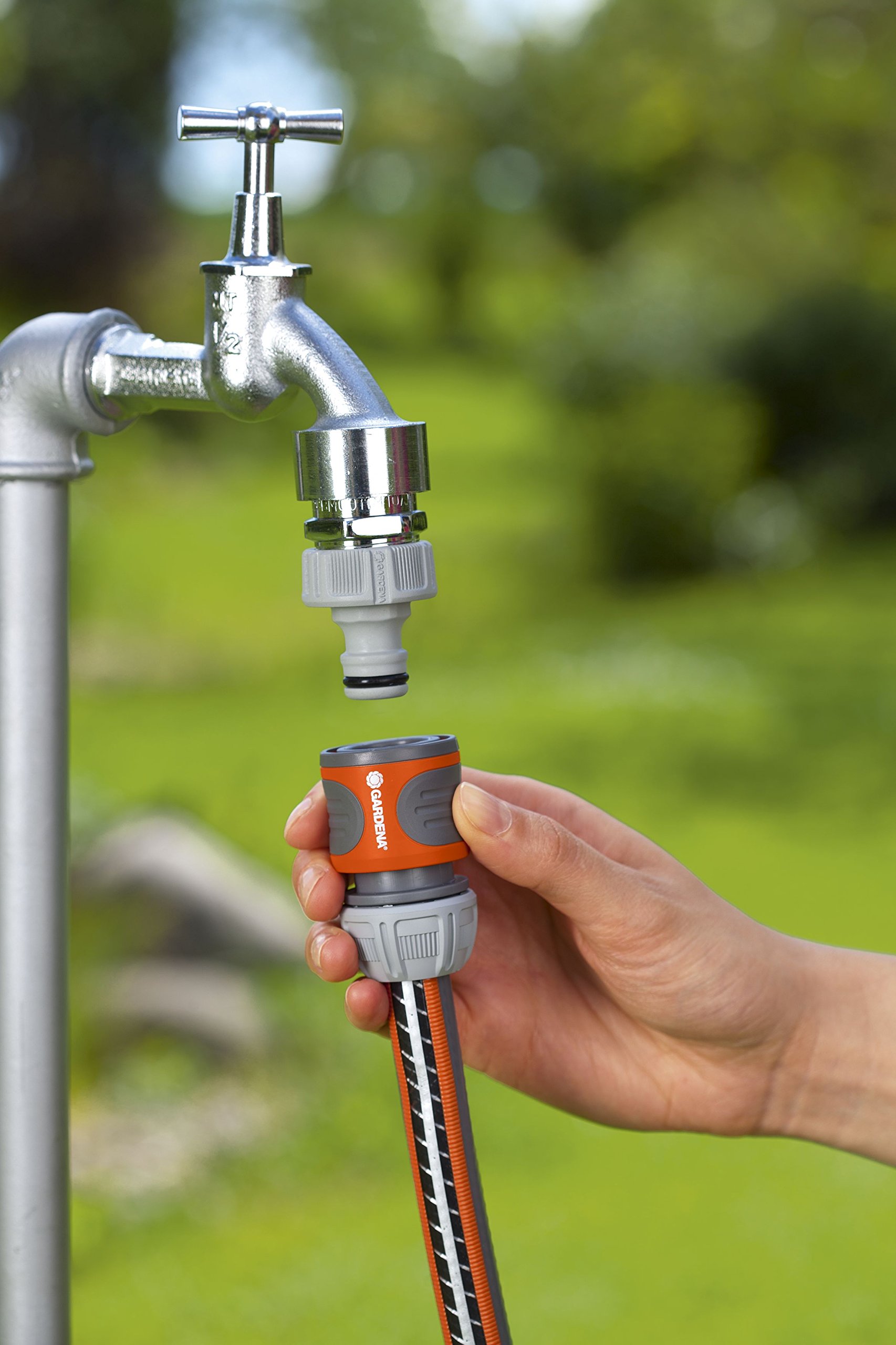 Gardena (32915 1/2" Tap End Hose Repair Connector, for Repairing Hoses and Adapting to The Original System, Made in Germany - Image 3