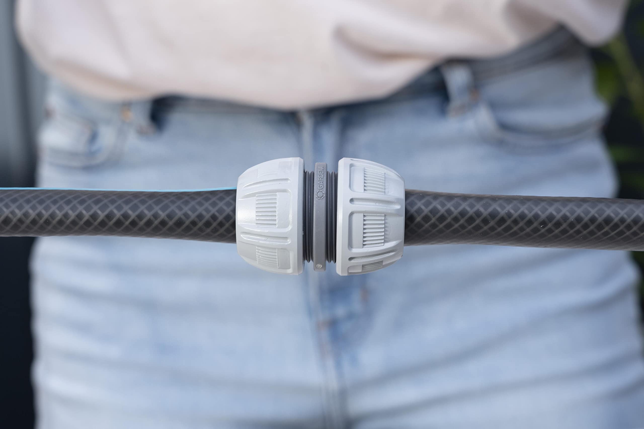 Gardena (36935 Hose Repair Kit, 5/8" inch Hose End Connector Mender for Garden Hose Fittings, Leak Repair Set for Water Hose - Made in Germany - Image 6